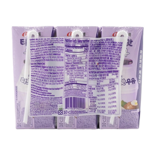 Binggrae Taro Milk Drink 6 Pack