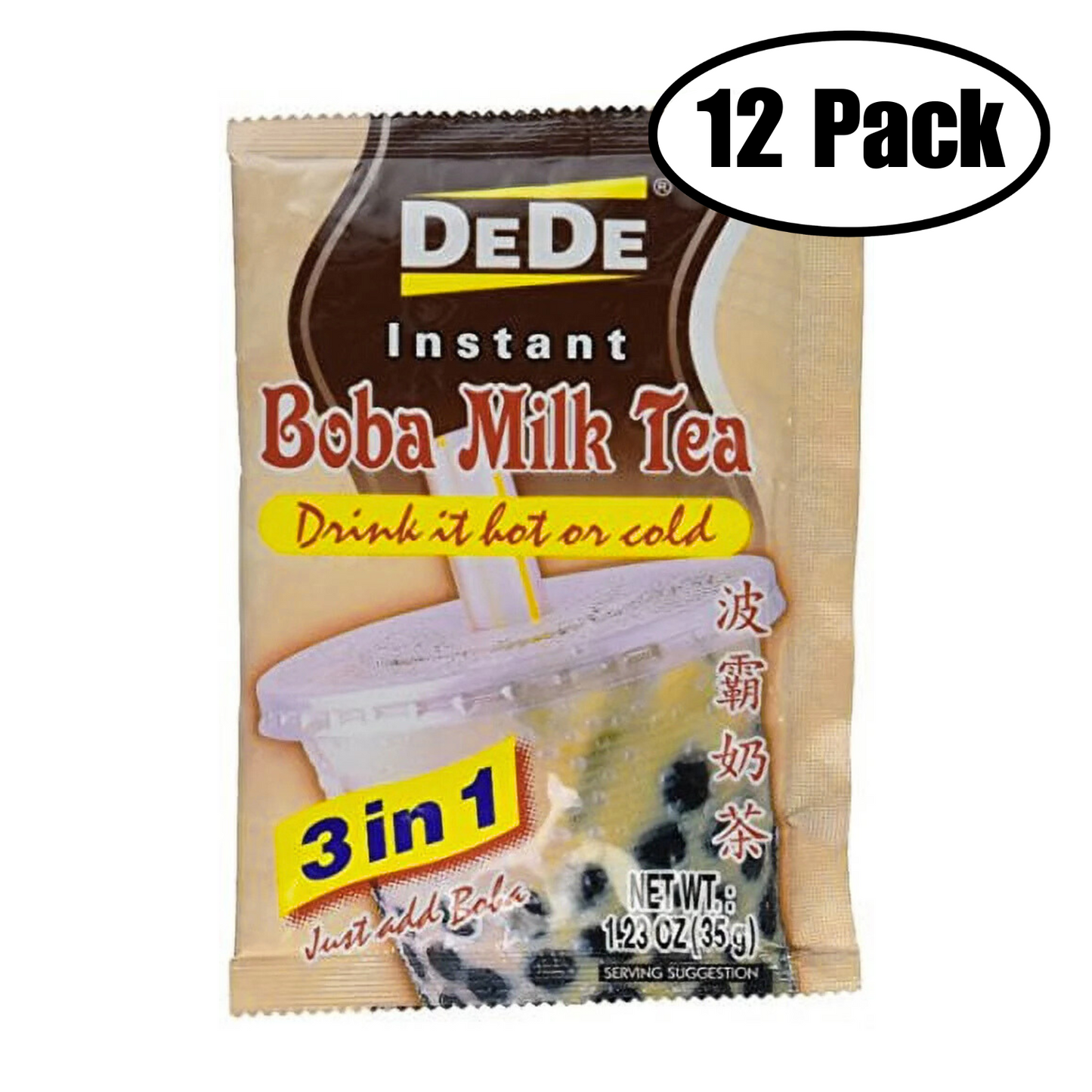 DeDe Instant Boba Milk Tea