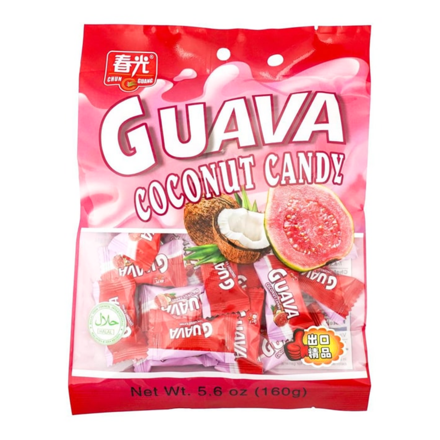 Chun Guang Guava Coconut Candy