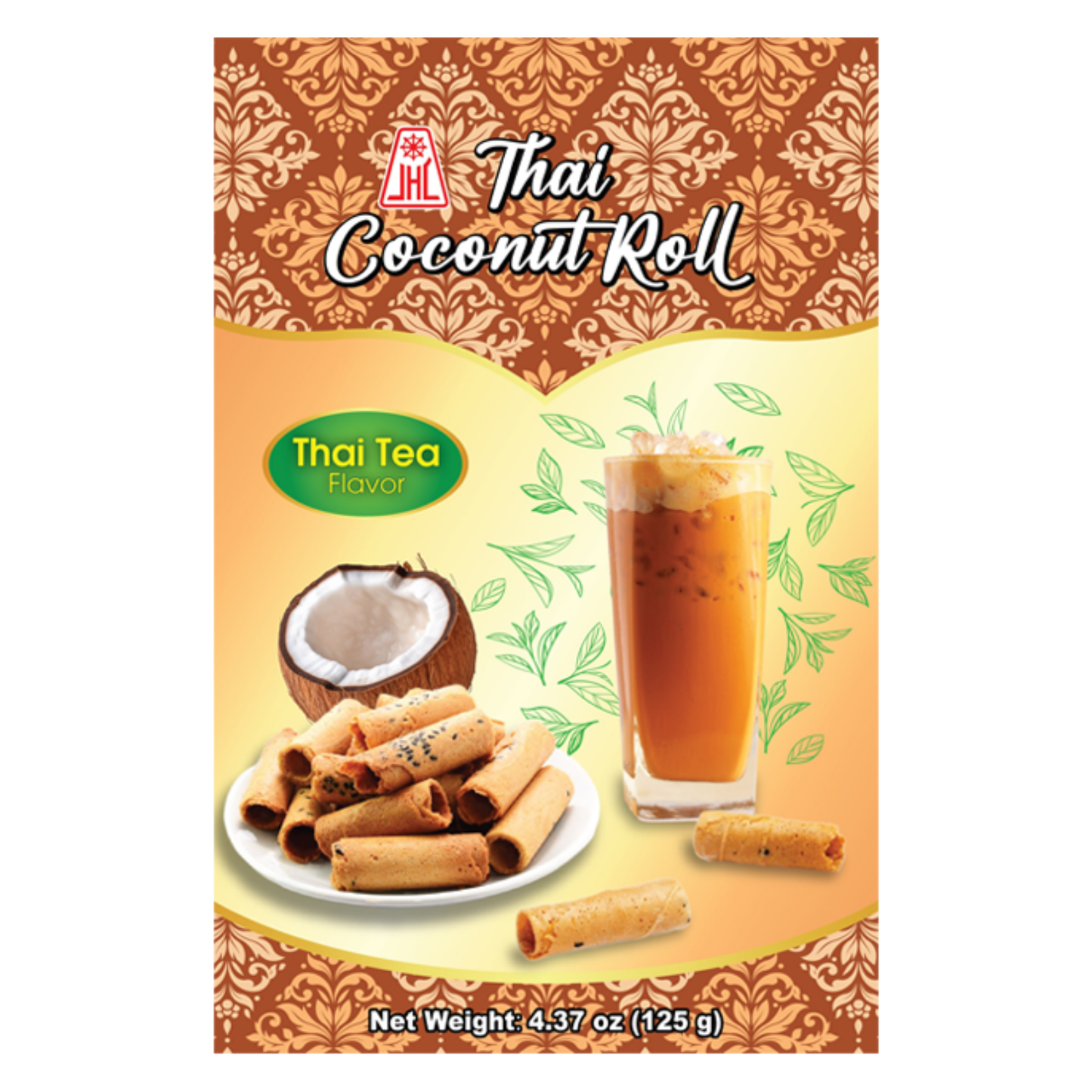 JHC Thai Tea Thai Coconut Roll