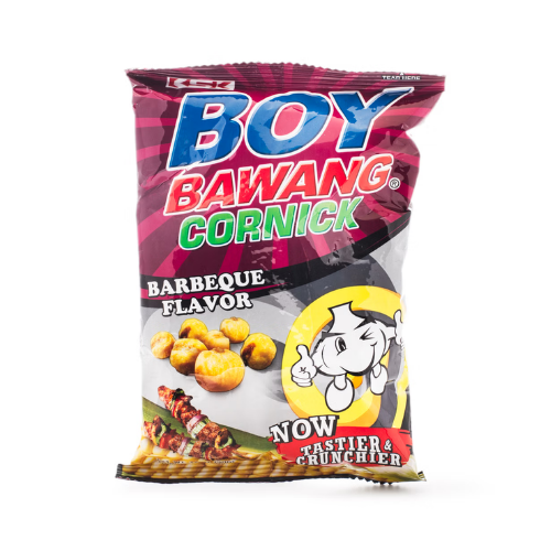 Boy Bawang Cornick Snack Barbecue Flavor 90g