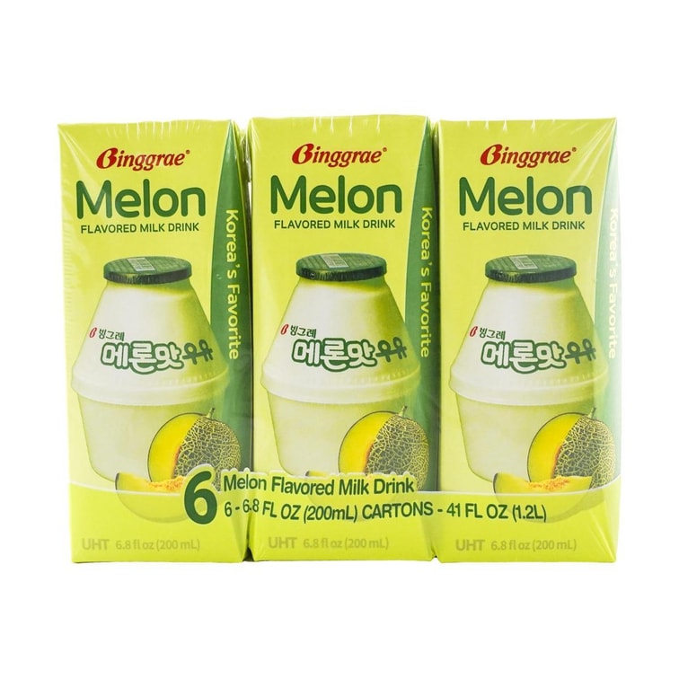 Binggrae Melon Milk Drink 6 Pack