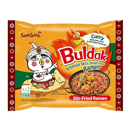 Buldak Samyang Curry Ramen