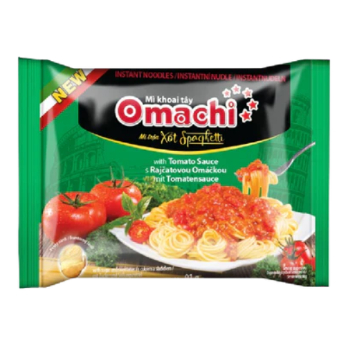Omachi Instant Noodles with Tomato Sauce