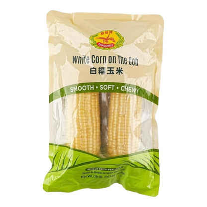 Dragonfly Brand White Corn on The Cob