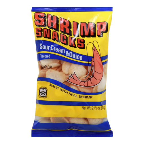 Marco Polo Shrimp Snacks Sour Cream & Onion