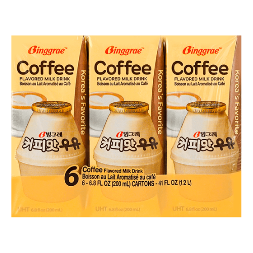 Binggrae Coffee Milk Drink 6 Pack
