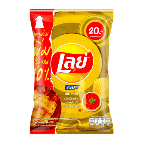Lays Hot Chili Squid Potato Chips