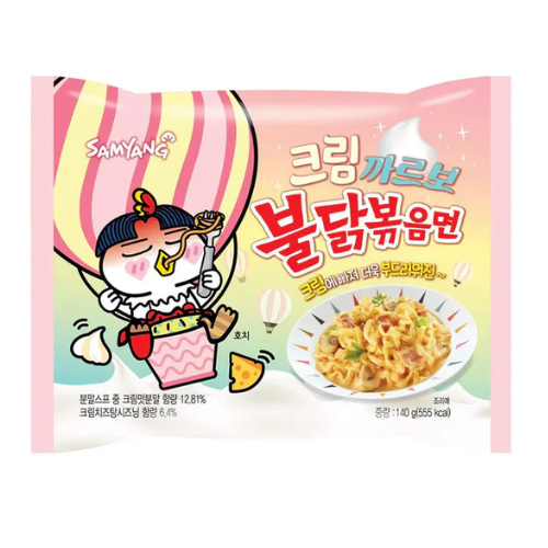 Buldak Samyang Creamy Carbonara Spicy Ramen