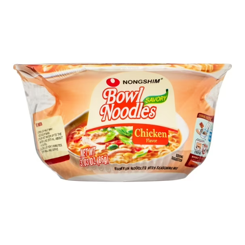 Nongshim Chicken Bowl Noodle Soup