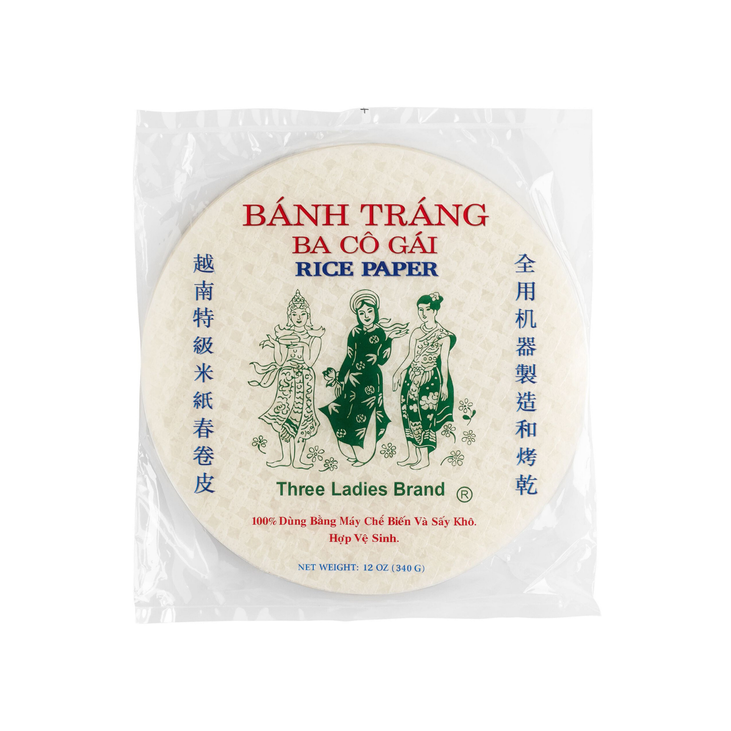Three Ladies Circle Rice Paper 31 cm