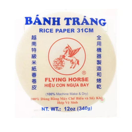 Flying Horse Circle Rice Paper 31 cm