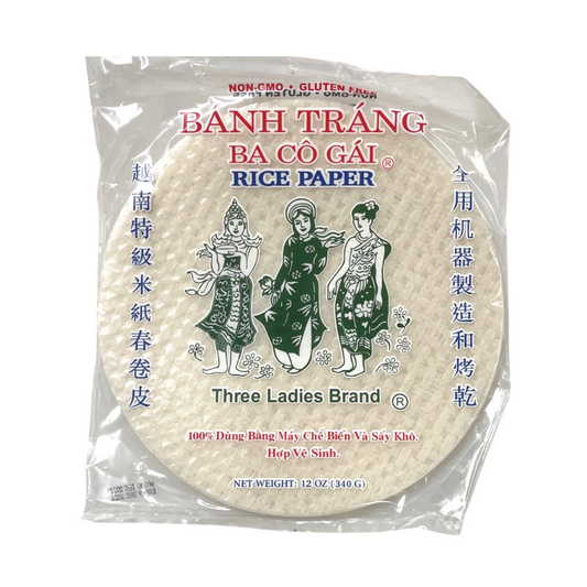 Three Ladies Circle Rice Paper 28 cm