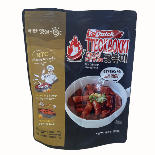 K -Quick Tteokboki with Black Bean Sauce