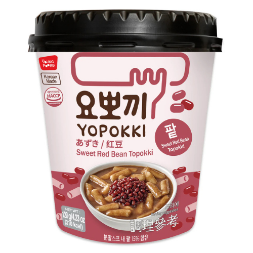 Yopokki Sweet Red Bean Topokki Cup
