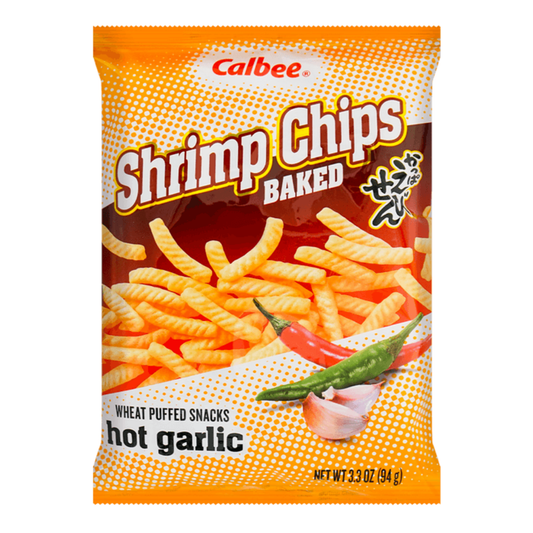 Calbee Hot Garlic Shrimp Chips