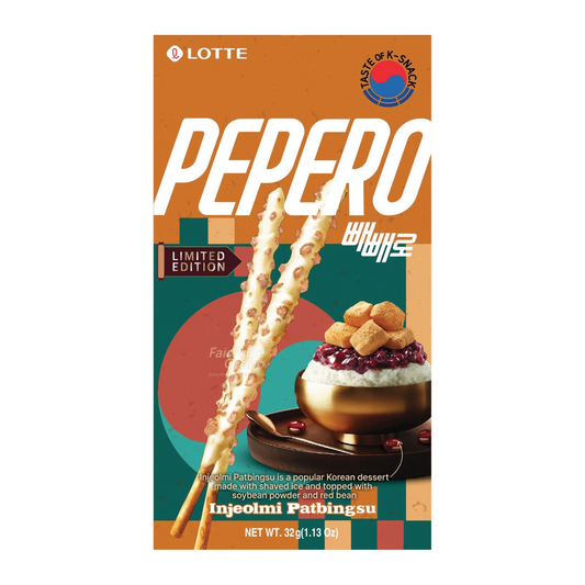 Lotte Injeolmi Patbingsu Pepero