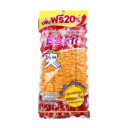 Bento Squid Seafood Snack Sweet & Spicy Flavor