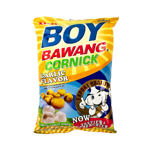 Boy Bawang Cornick Snack Garlic Flavor 90g
