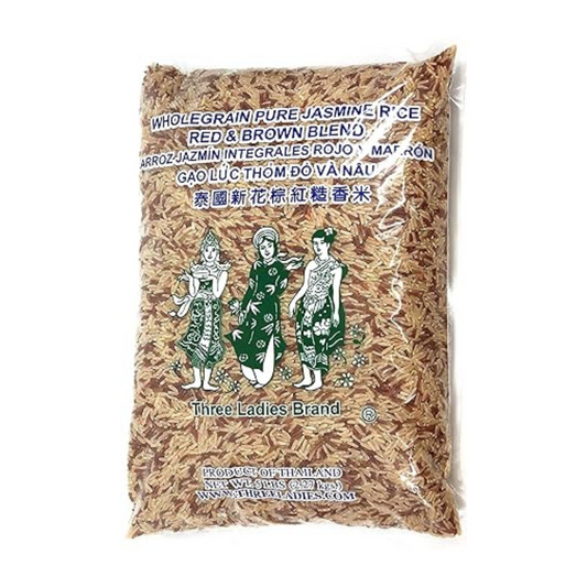 Three Ladies Wholegrain Pure Jasmine Rice 5 lbs