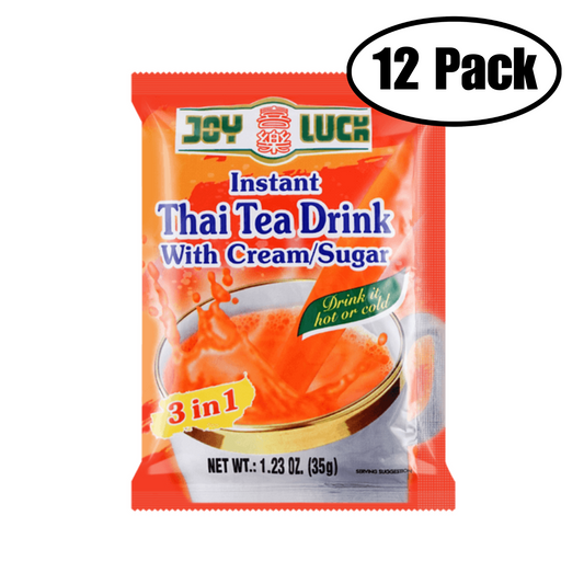 Joy Luck Instant Thai Tea Drink 12 pack