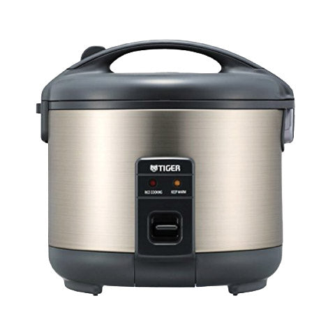 Tiger Rice Cooker/Warmer JNP-S10U Stainless Steel Gray 5.5 Cups