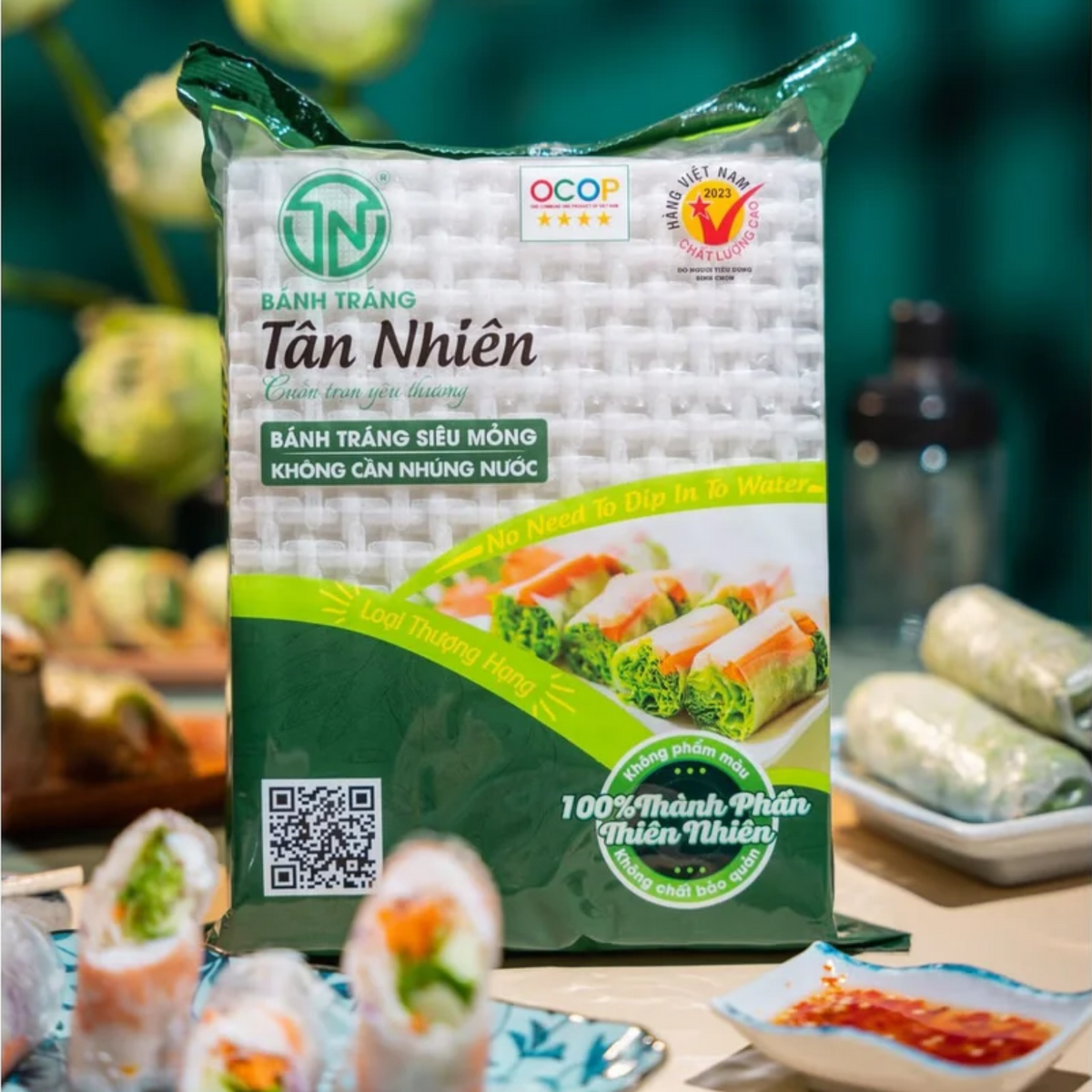 Banh Trang Tan Nhien Super Thin Rice Paper 14.1 Oz