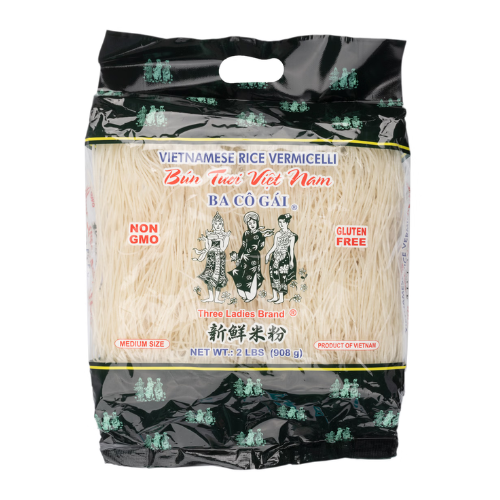 Three Ladies Brand Vietnamese Rice Vermicelli 2 lb