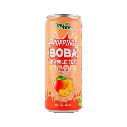 Jayone Peach Popping Bubble Tea 10.8 Oz