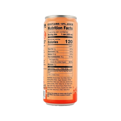 Jayone Peach Popping Bubble Tea 10.8 Oz