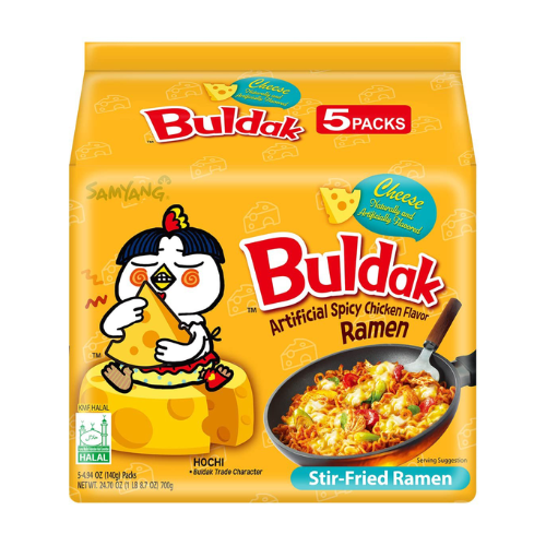 Buldak Samyang Spicy Cheese Ramen 5 pk