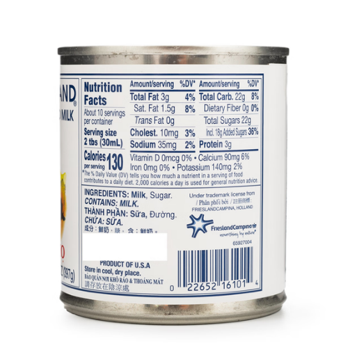 Longevity Brand Sweetened Condensed Milk 14 oz