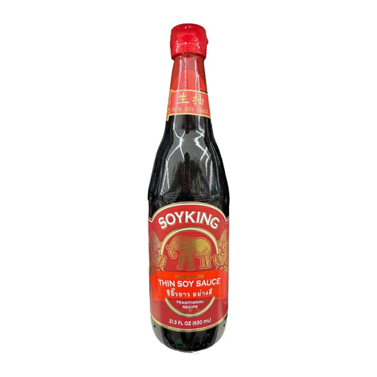 SoyKing Premium Thin Soy Sauce 21 oz