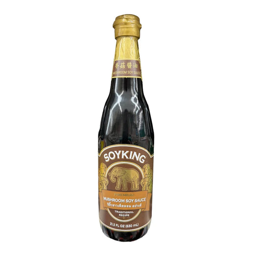 SoyKing Premium Mushroom Soy Sauce 21 oz