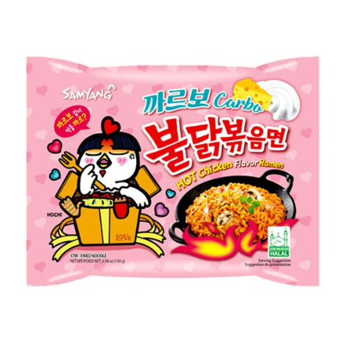 Buldak Samyang Carbonara Spicy Ramen