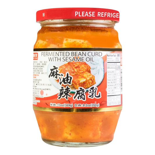 Wei Chuan Fermented Bean Curd With Sesame Oil 13 oz